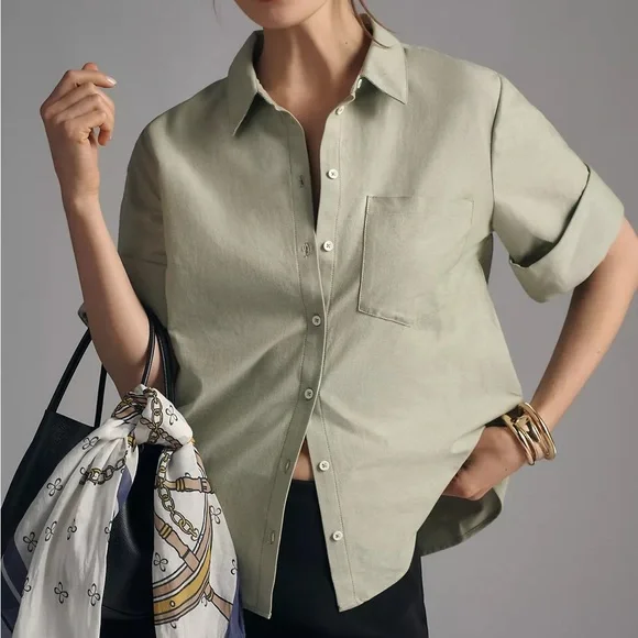 Maeve Button-Down Shirt - Picture 1 of 5